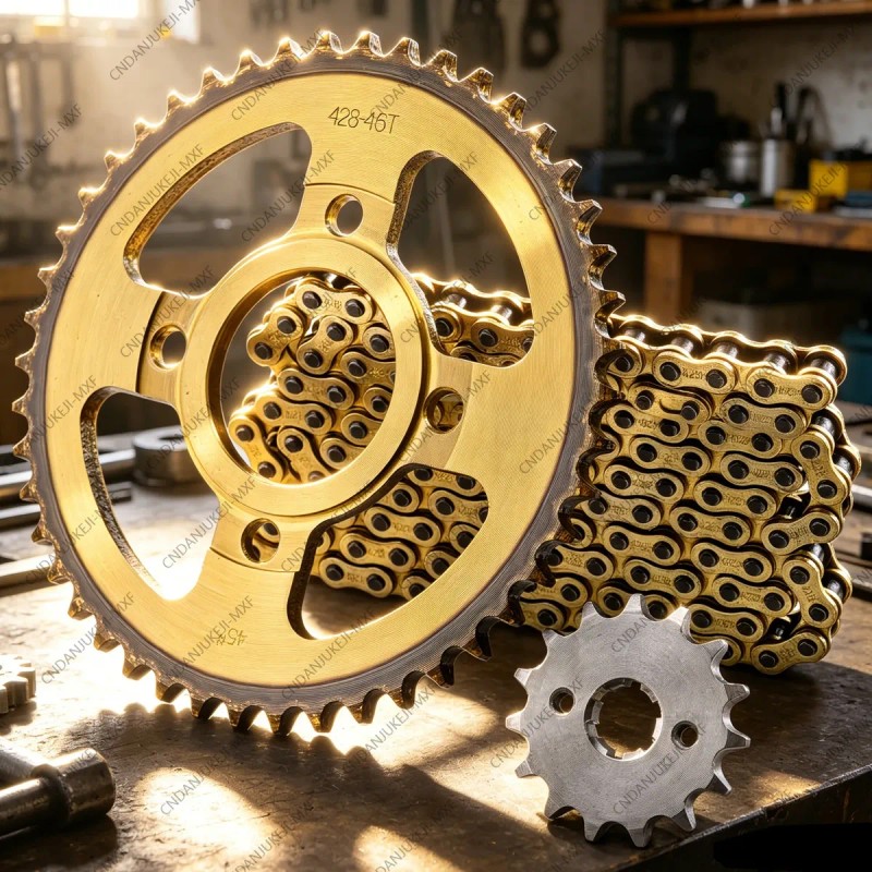 Kit Arrastre Sprocket Para Dm250 Dm250x Dm200 Sport Dm 200