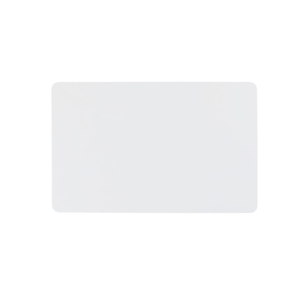 Qty: 500 | White CR80 Standard Size PVC Cards |