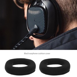 Create idea 1 Paar Ohrpolster Ersatz Kompatibel mit Astro A40 TR A50 Kopfhörer Ohrpolster aus Velours und Schwamm Kopfhörer Zubehör in Schwarz