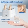 K&FCOPTEE Digtal Invisible Rechargeable Hearing Aids For Seniors BTE With