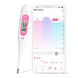 Digital Thermometer, Oral Thermometer for Adults and Infants, C/F Switchable, Rectum Armpit Reading Thermometer for Baby Kids and Adults