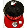 Golden Lion GEORGIA BLACK & RED ADULT ADJUSTABLE SNAPBACK FLAT