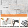 VAOVI Peel and Stick Subway Backsplash for Kitchen Tile(Gray 27pcs)