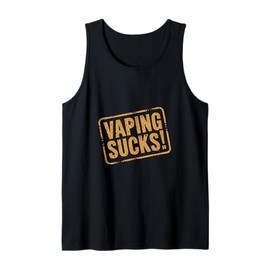 Vaping Sucks Anti-Vaping Awareness ----- Tank Top
