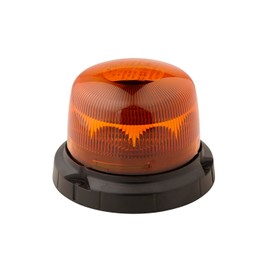 HELLA 2RL 014 979-001 LED-Rotating Beacon - RotaLED Compact - 12/24V - Yellow - Bolted - Yellow - Cable: 150mm - Plug: Blade Terminal