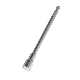 Skweawert 1/4" Hexagonal Shank Socket 10mm No-magnetic Power Nut Driver Metric 100mm Length Driver Drill Bit Set