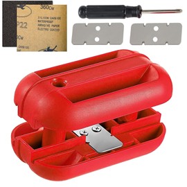 Yuentoen Edge Banding Trimmer,Quad Trimmer with Tungsten Carbide Blades for Woodworking Deburring,Edge Band Trimmer for Wood Veneer, Professional Edging Tape Trimming Tool