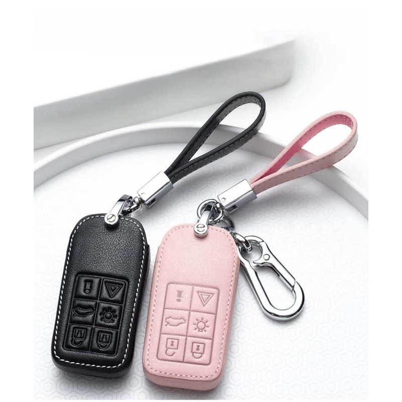 HIBEYO Funda para llave Volvo Smart Car Key Accesorios con