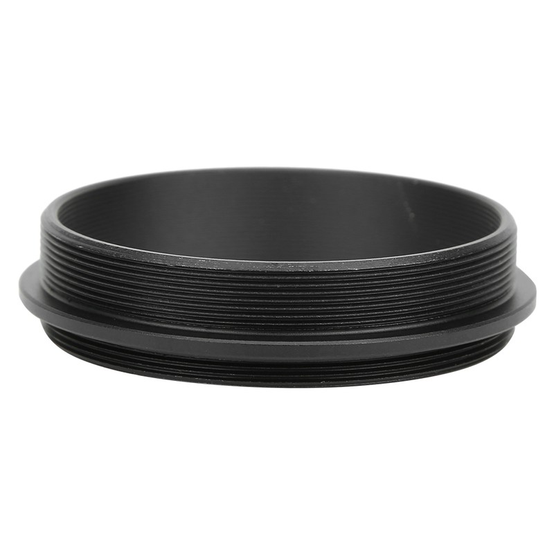 M48‑M48 Male to Male Adapter Ring Aluminium Alloy Black 48mm