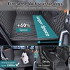 Chumajor XL Back Seat Extender for Dogs-Supports 400lb,Waterproof Dog Car