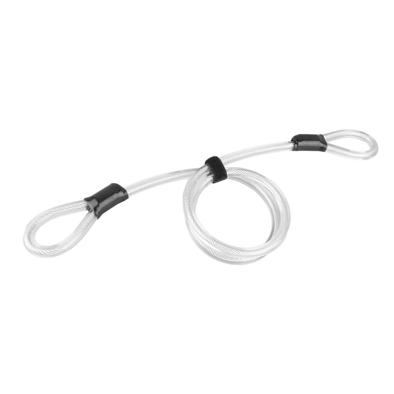 Bike U Lock with Steel Cable 2 Key Universal Anti