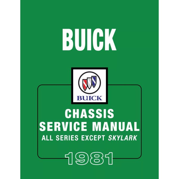 1981 Buick Chassis Service Manual