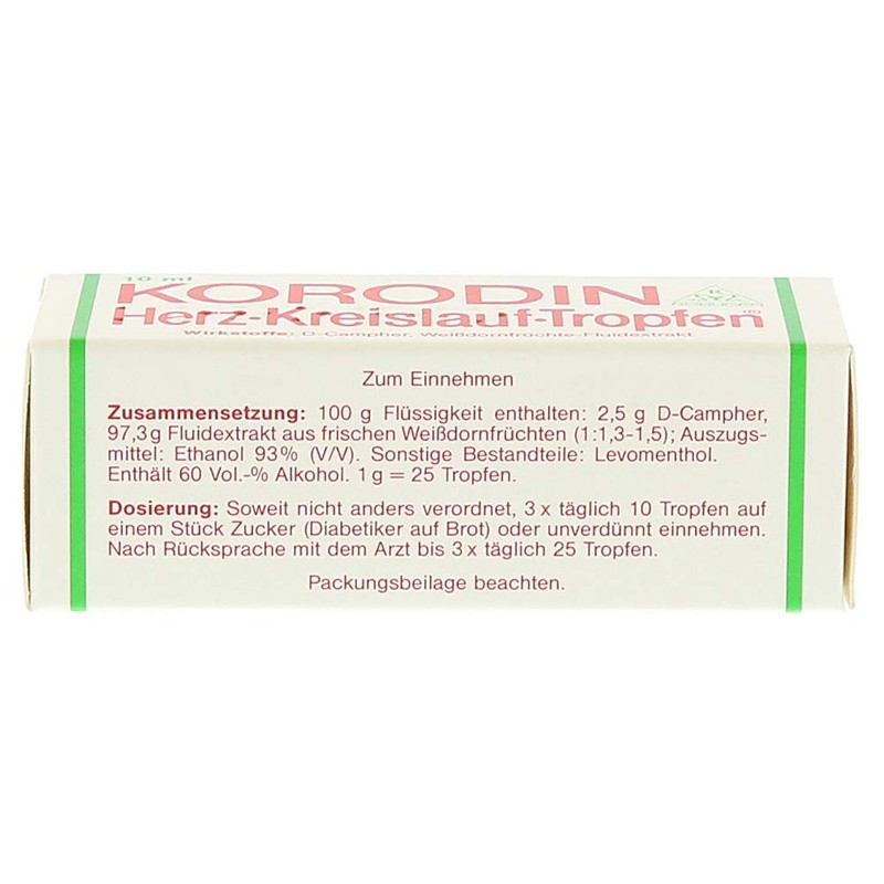 KORODIN Cardiovascular oral drops 10 ml