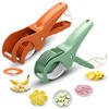 Lanties 2 Pcs Food Manual Slicer Fruit and Vegetable Cutter