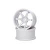 G-Force N-6 Drift Wheel Traction /+6/White RC Wheel GD062