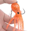 Generic Bionic Pulpo cebos para la pesca señuelos suave, plomo,