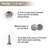 60PCS Car Roof Headliner Repair Kit, Auto Roof Snap Rivets