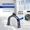 VIOKS Retaining Elbow Drain Hose 180 Degree Elbow PVC Holder