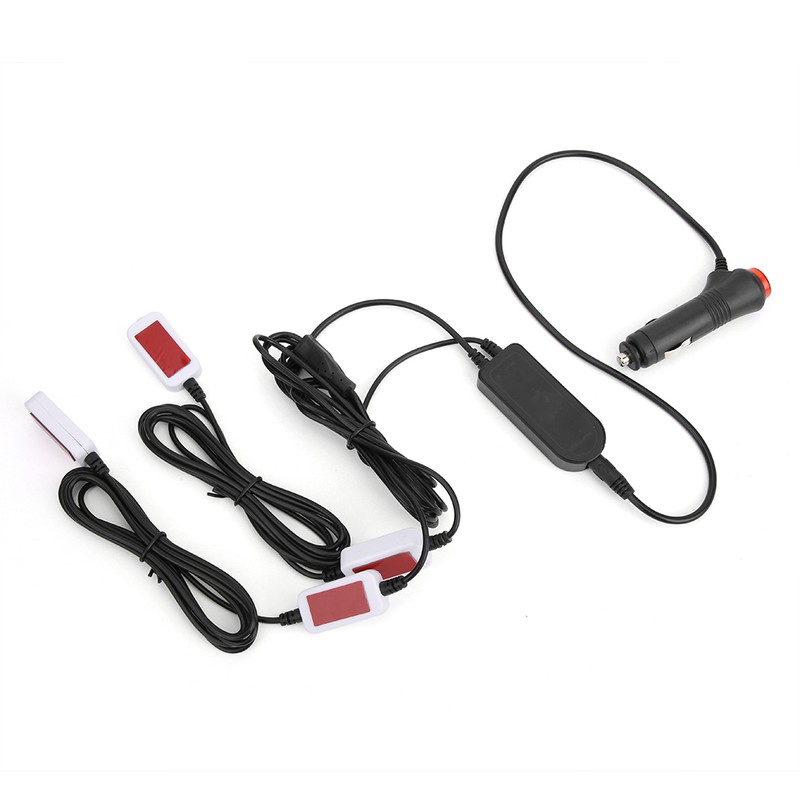 4‑In‑1 5V/12V Car Interior Ambient Light 7 Colors Adjustable Voice