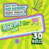 Fruit Roll-Ups Sour Fruit Flavored Snacks, Blue Razzberry & Berry