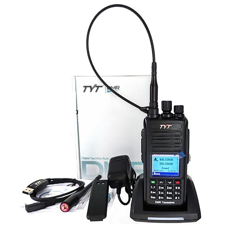 TYT MD-UV390 5W with GPS UHF VHF IP67 Waterproof Walkie