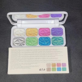 . Máscara De Ojos Con Paleta De Camaleones, Holográfica,
