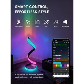 Modern RGB Spiral Table Lamp,Cool night lights,Portable USB Powered lamp