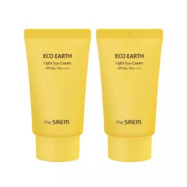 Dersam 2개 더샘 에코 어스 라이트 선크림 SPF50+ PA++++ 50g Two Duson Eco Earth Light Sun Cream SPF50+ PA++++ 50g