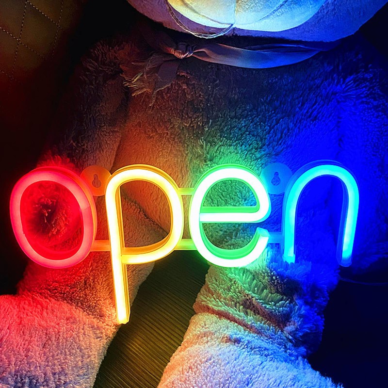 LED Neon Open Sign, Neon Open Signs High Brightness Light