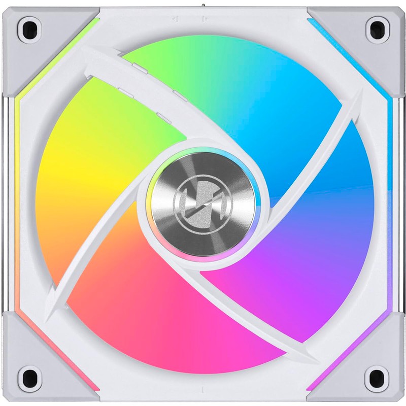 Lian-Li UNI FAN SL-Infinity ARGB PWM Case Fan - White,