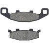 AHL 2 Pairs Motorcycle Front/Rear Brake Pads Kit Compatible with