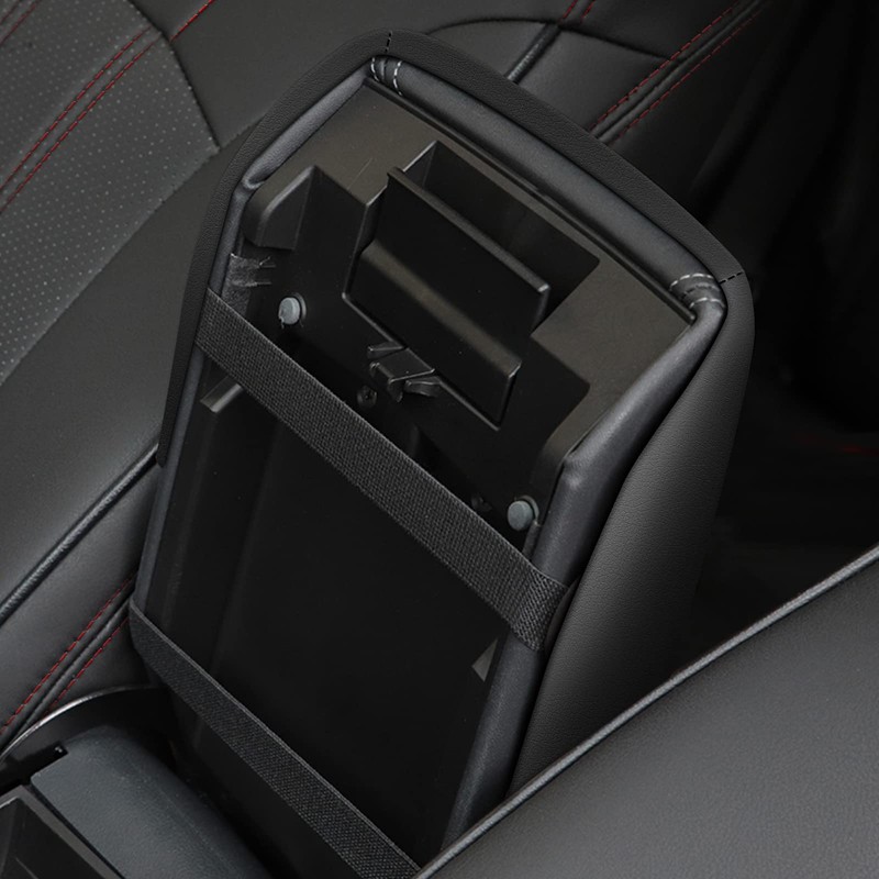 AOMSAZTO Armrest for 2019-2024 2025 Subaru Forester Black Console Covers