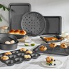 HONGBAKE Bakeware Sets, Baking Pans Set, Nonstick Oven Pan for
