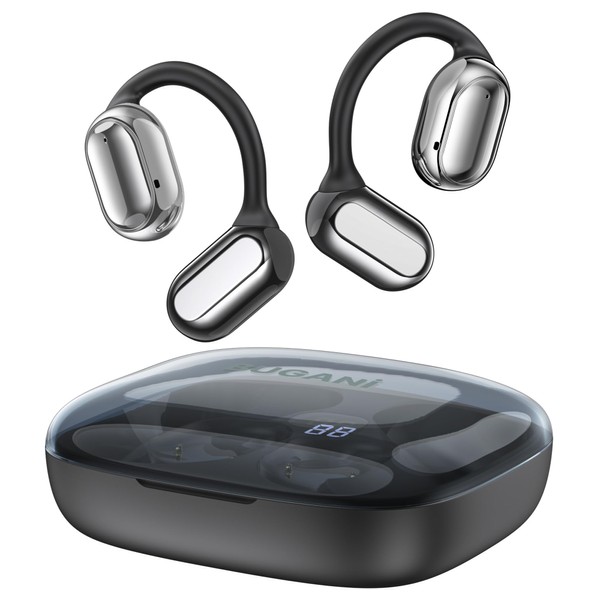 BUGANI Open Ear Headphones, Open Ear Earbuds with Immersive Stereo