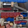 Simple Woodturning Tools Glue Hub with Threads to Hold Wood