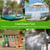 DAOTAILI Misters for Outside Patio, 65FT (20M) Misting Line +