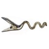Mini Wave Hair Clip in Smoke Grey Size Small Approx.