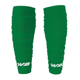 We Ball Sports Football Leg Sleeves Calf Compression for Men, Athletic Shin Splint Support - One Pair (Green)