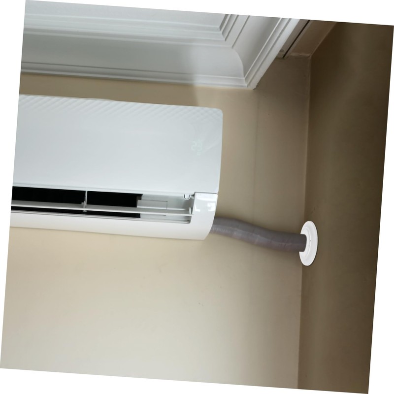 KICHOUSE Air Conditioner Decorative Cap Wall Hole Cover Plate Easy