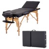 BestMassage Massage Bed Portable Massage Table 24 inch Wide Lash