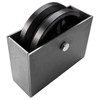 NINOSO 6"x 2" V-Groove Wheel with Box - cast Iron