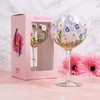 The Leonardo Collection LP46703 Hand Painted Gin Glass | Dainty