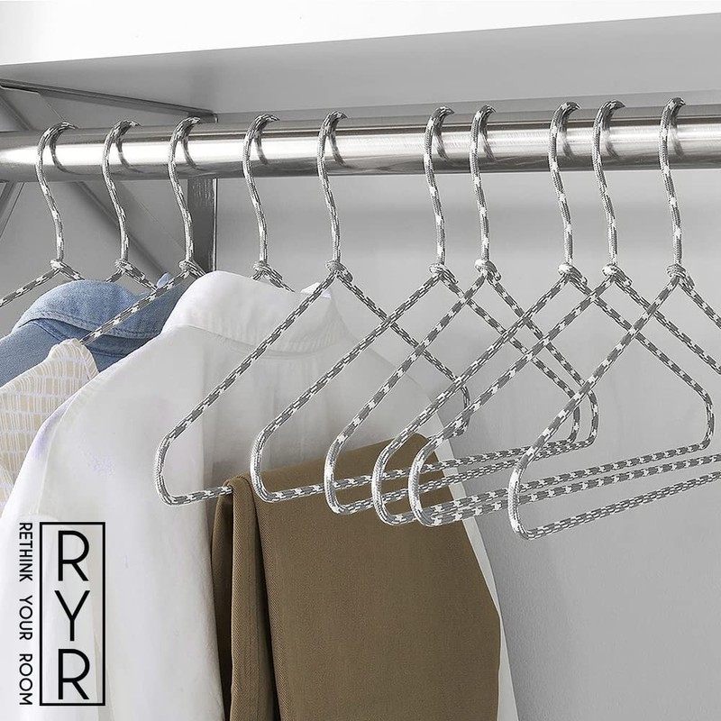 Rethink Your Room Clothes Hangers 30 Pack – Space Saving