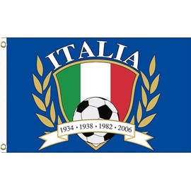shenky Flag 150 x 90 cm Various Countries Fan Football (Italia)