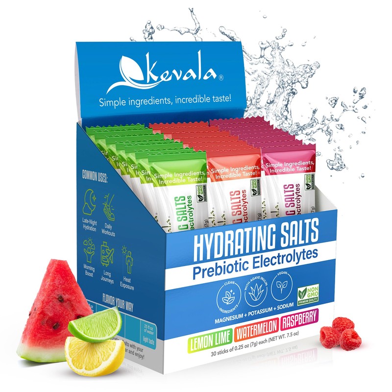 Kevala Electrolitos Sin Azúcar | Vitamina C y Prebióticos |