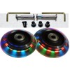 Camilian Luggage Lighted Wheel Set - Mixed Color Lights - 80mm x 24mm Wheel Size