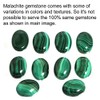 Jeweloporium Genuine Green Malachite 925 Silver Pendant for Women Stone