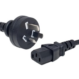 2M Power Cord - 3 Prong PC Power Cable Replacement for Computer, Monitor, Scanner, Printer - IEC 320 C13 to NEMA 5-15P, 18awg, 250V 10 Amps