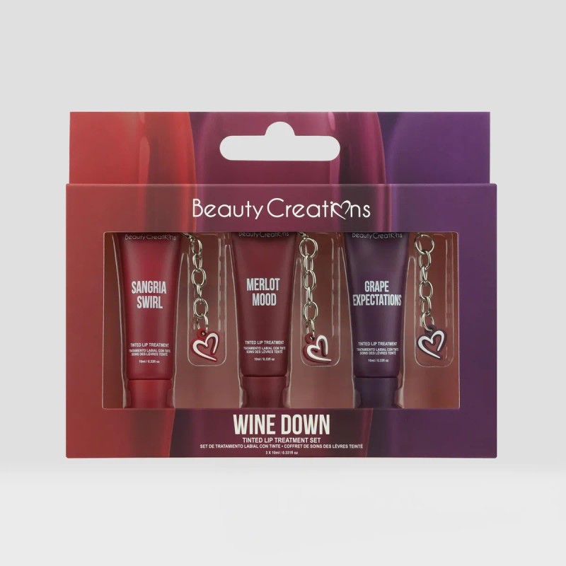 Set 3 Pzs Tratamiento Labial Con Color Beauty Creations
