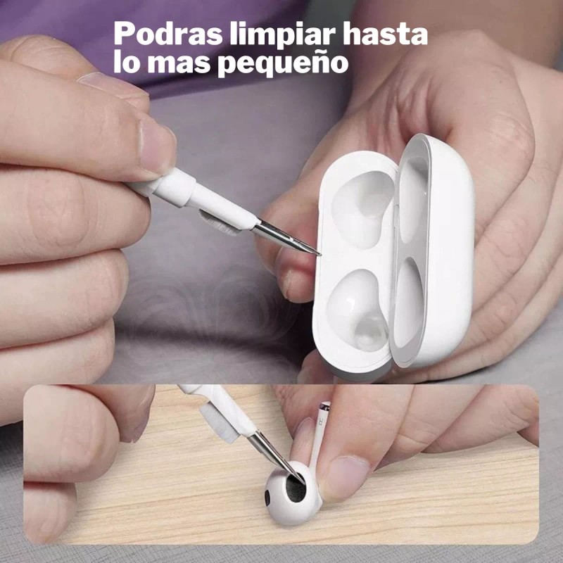 Universo en Linea Funda Audifonos Inalambricos Elegante Llavero + Pluma